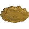 Ekena Millwork Plymouth Ceiling Medallion (Fits Canopies up to 1 5/8"), 16 3/4"OD x 1 3/8"P, Pharaohs Gold CM16PLPGS - alternate 4